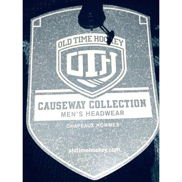 BOSTON BRUINS '47 CUFFLESS KNIT BEANIE HAT WINTER CAP OLD TIME HOCKEY NHL NEW - Picture 5 of 6